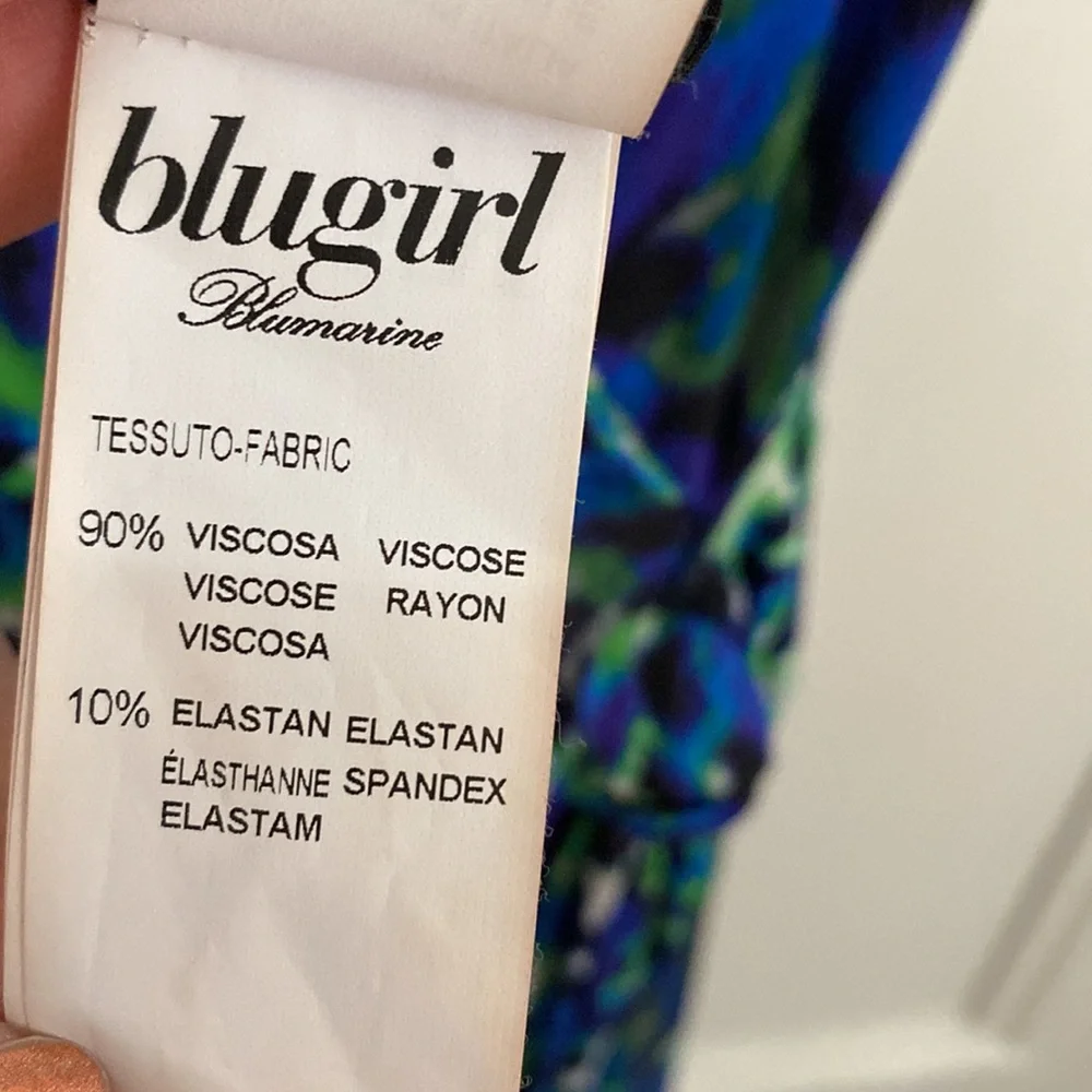 Blumarine Animal print dress size 10 - Picture 9 of 9